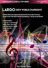 Largo (New World Symphony) Concert Band sheet music cover